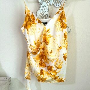 Wrap like v- neck blouse